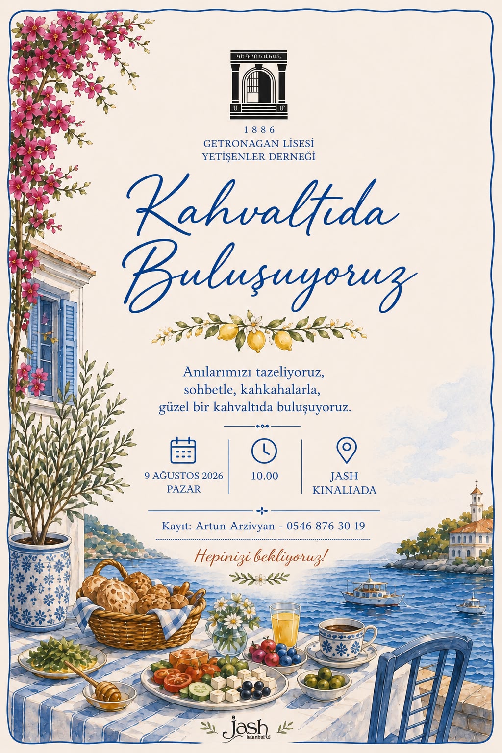 Getronagan Ruhuyla Buluşan Bir Kahvaltı ☕🥖